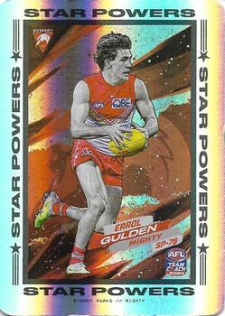 2024 AFL TeamCoach - Star Powers Silver #SP-76 Errol Gulden Front